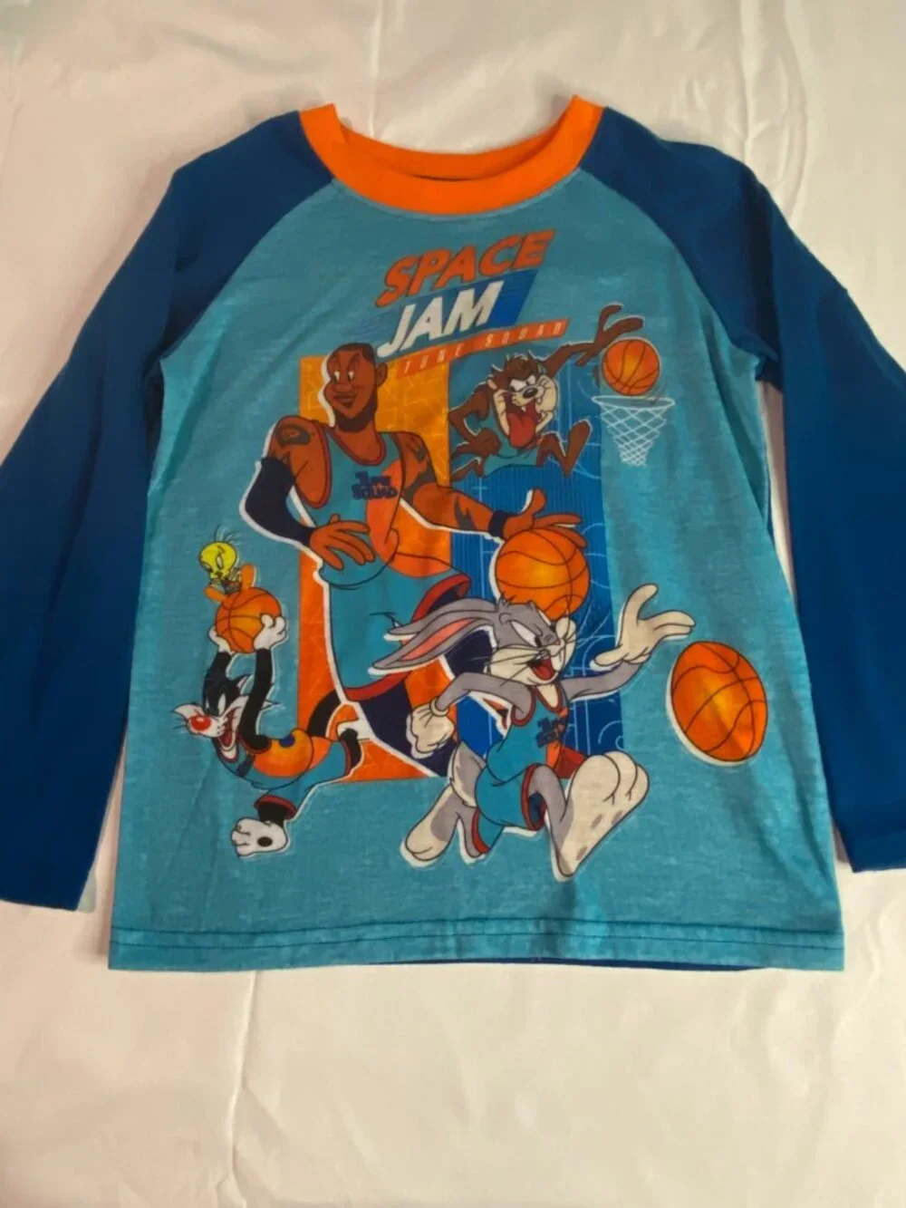 Space Jam A New Legacy 2-Piece Pajama Set Boys Size 4/5